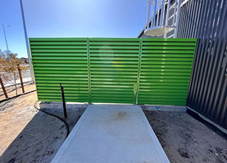 Fabricated Louvres Powder Coating 04