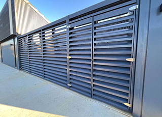 Fabricated Louvres Powder Coating 07
