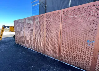 Perforated Screens Powder Coating 06