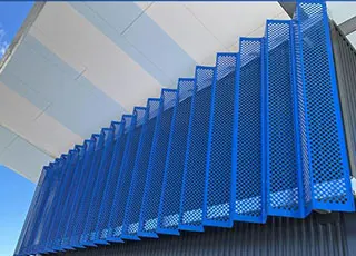 Perforated Screens Powder Coating 10