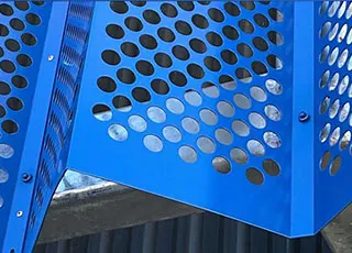 Perforated Screens Powder Coating 11